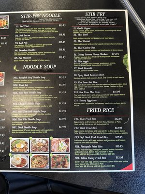 Menu photo 6 TomYumKung Thai Cafe Carrollton, TX