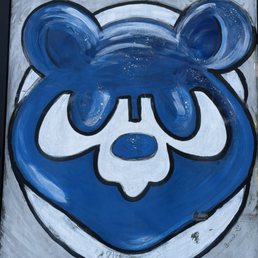 Mac's blue bear Mac's blue bear