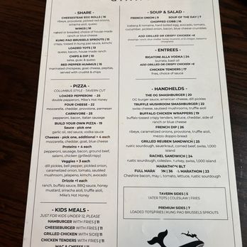 Small Giant - Menu - Bars Near Me - Tampa, Florida
