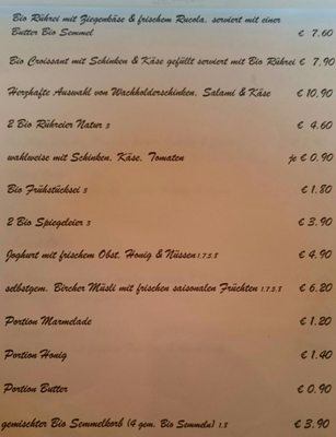 Menu photo 1 Café Mio Munich, BY Menu photo 1 Café Mio Munich, BY