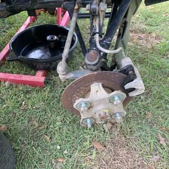 A+ Small Engine Repair - Working on four wheeler brakes that won't break the bank - Outdoor Power Equipment Services Near Me - Cottondale, Florida A+ Small Engine Repair - Working on four wheeler brakes that won't break the bank - Outdoor Power Equipment Services Near Me - Cottondale, Florida