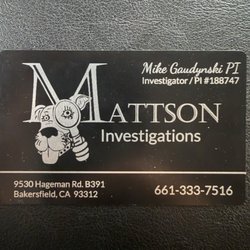 Mattson Investigations