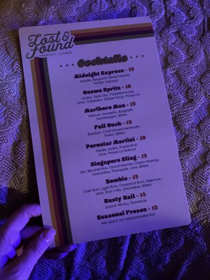 Menu photo 8 Lost & Found St. Petersburg, FL Menu photo 8 Lost & Found St. Petersburg, FL