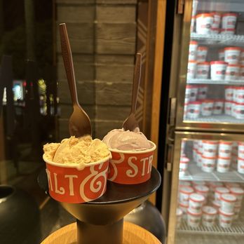 Salt & Straw - Apple Cider Donut and Honey Lavender - Ice Cream & Frozen Yogurt Near Me - Manhattan Beach, California Salt & Straw - Apple Cider Donut and Honey Lavender - Ice Cream & Frozen Yogurt Near Me - Manhattan Beach, California