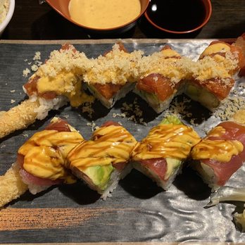 Fujiyama Steak House - Fire Island (top) Red Dragon (bottom) - Japanese Near Me - Orange City, Florida