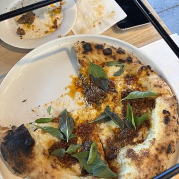 Pizzeria Sei - Ragu. Too excited and took a bite before I could take photo. Hehe. - Pizza Near Me - Los Angeles, California
