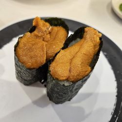 Genki Sushi - Uni Nigiri $6.95.
