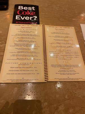 Menu photo 6 The Cheesecake Factory Winter Park, FL Menu photo 6 The Cheesecake Factory Winter Park, FL