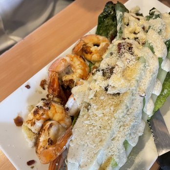 Trailhead Bar | Grill | Wood Fired Pizza - Grilled Caesar Salad with shrimp - Bars Near Me - Cody, Wyoming Trailhead Bar | Grill | Wood Fired Pizza - Grilled Caesar Salad with shrimp - Bars Near Me - Cody, Wyoming