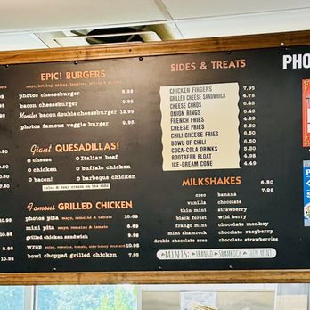 Photo's Hotdogs - Menu - Hot Dogs Near Me - Palatine, Illinois Photo's Hotdogs - Menu - Hot Dogs Near Me - Palatine, Illinois