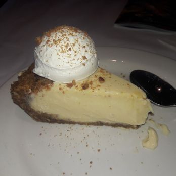 Bonefish Grill - Key lime pie with roasted pecan crust. - Seafood Near Me - Jacksonville Beach, Florida