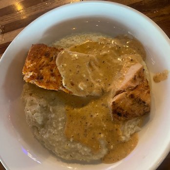 The Beverly - Baked Salmon and Grits. - New American Near Me - Atlanta, Georgia