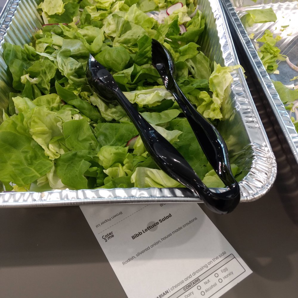 Brown Paper LA - a salad that consisted of crisp butter lettuce - Caterers Near Me Brown Paper LA - a salad that consisted of crisp butter lettuce - Caterers Near Me