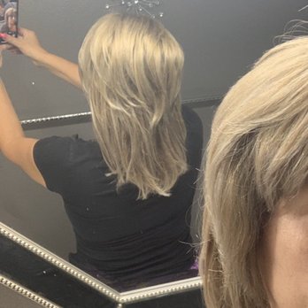 Alexandra's salon - After! Look at that even toned color!!!! Photo doesn't do it justice obviously I have terrible lighting in my home - Hair Salons Near Me - Tustin, California Alexandra's salon - After! Look at that even toned color!!!! Photo doesn't do it justice obviously I have terrible lighting in my home - Hair Salons Near Me - Tustin, California