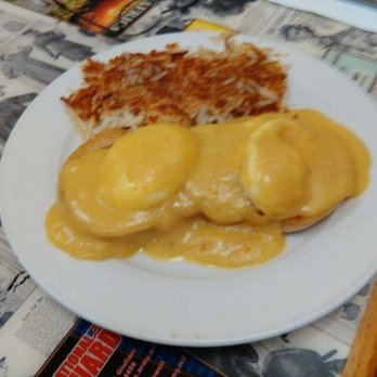 Sally B's Cafe - Eggs Benedict!!! So tasty!!! Poached eggs were perfect!! - New American Near Me - Prescott Valley, Arizona Sally B's Cafe - Eggs Benedict!!! So tasty!!! Poached eggs were perfect!! - New American Near Me - Prescott Valley, Arizona