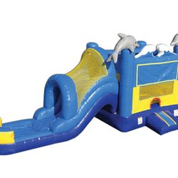 Jingo Jump - 4 in 1 Sea World Combo ( Wet & Dry)