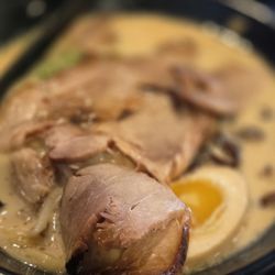 Akuma Ramen & Sushi Bar - Truffle garlic ramen