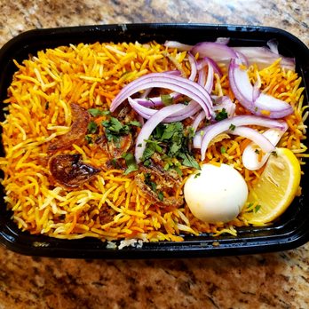 Bawarchi Biryanis - Hyderabadi Goat Dum Biriyani. $14.99 - Indian Near Me - Orlando, Florida