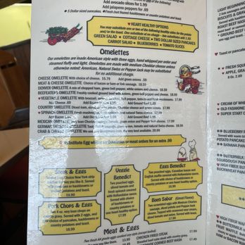 The Pancake Chef - Menu April 2024 - American Near Me - SeaTac, Washington
