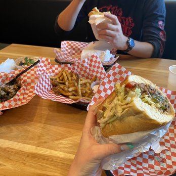 Silverside Deli - Chopped cheese sandwich, Cajun fries, brussel sprouts - Sandwiches Near Me - Salt Lake City, Utah Silverside Deli - Chopped cheese sandwich, Cajun fries, brussel sprouts - Sandwiches Near Me - Salt Lake City, Utah
