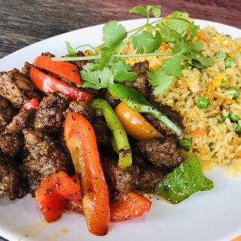 Viet Kitchen - Bo Lac Luc - Sautéed Cubed Steak - Shaken Beef - sooo good with fried rice - Awesome! - Vietnamese Near Me - Tampa, Florida
