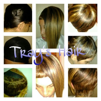 Before To After 27 Piece Quick Weave With A Asymmetrical Cut
