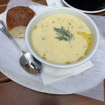 Tatte Bakery & Cafe | Pier 4 - Summer Corn Bisque - Coffee & Tea Near Me - Boston, Massachusetts