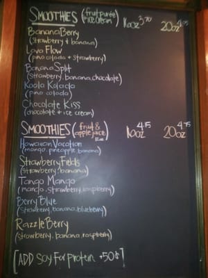 Menu photo 8 Bodi's Java Castro Valley, CA