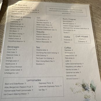 Rose Gose - Menu 2 - Wine Bars Near Me - Austin, Texas