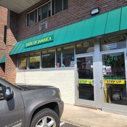 Taste of Jamaica - The outside the restaurant/Grocery store