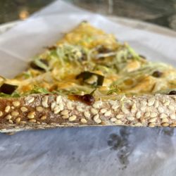 SliceWorks - With the sesame seed bun, I mean crust