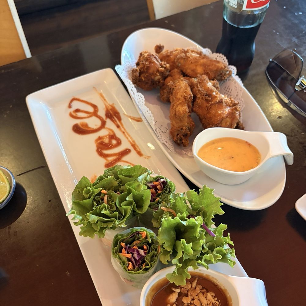 Grace Thai Downtown - Chandler - Spring rolls and wings - Thai Near Me - Chandler, Arizona