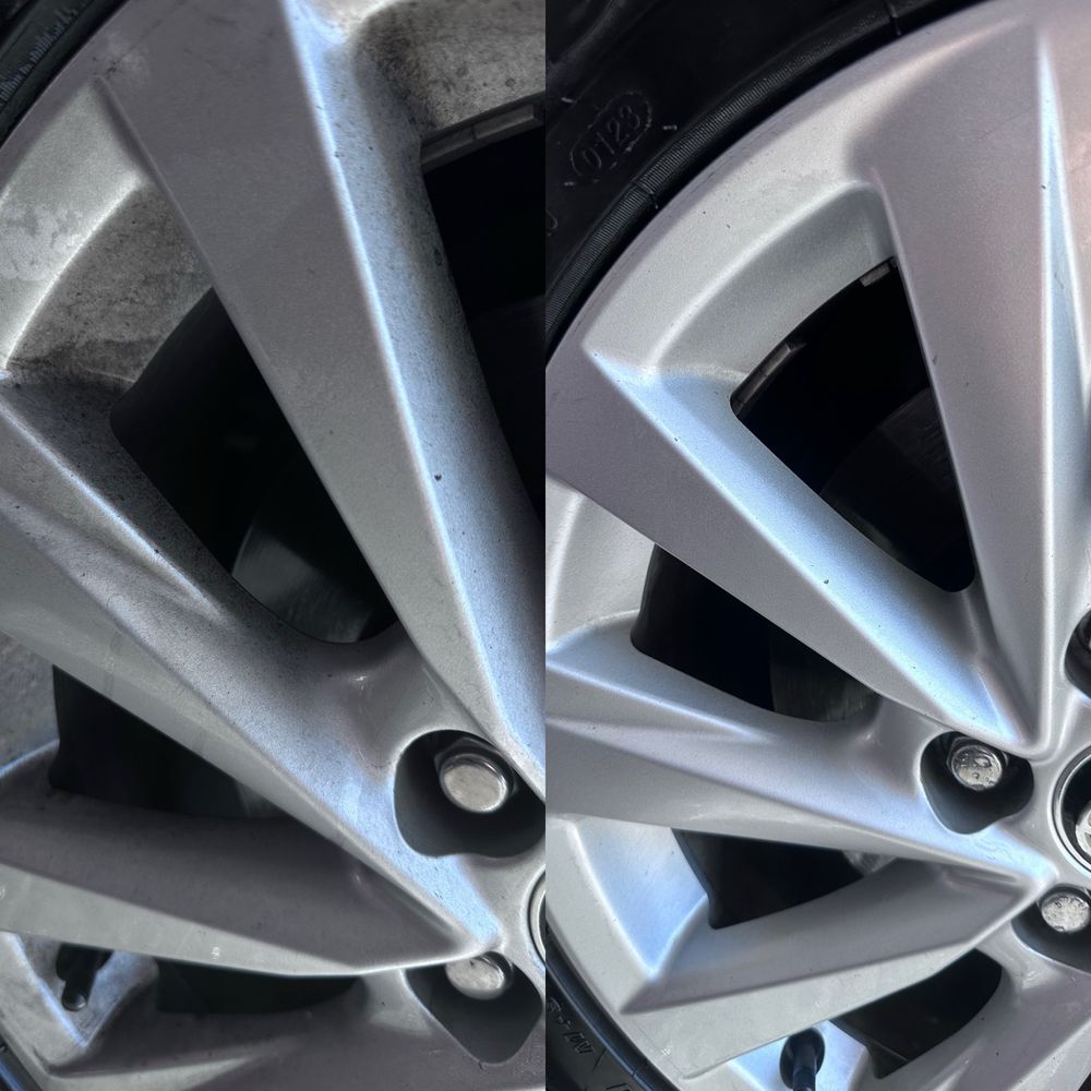 Kraemer CARSTAR Collision Center - Wheel degreased before and after shine - Body Shops Near Me - Anaheim, California Kraemer CARSTAR Collision Center - Wheel degreased before and after shine - Body Shops Near Me - Anaheim, California