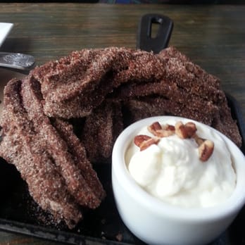 Bosscat Kitchen & Libations - Red velvet churros - New American Near Me - Irvine, California