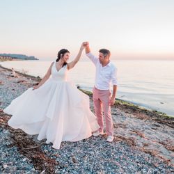 It's Your Day Events & Expressions - Sunset wedding photos at semiahmoo resort which