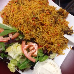 Goat biryani