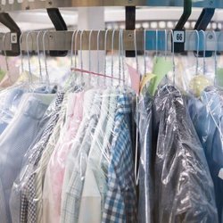 Mills Cleaners - The rack