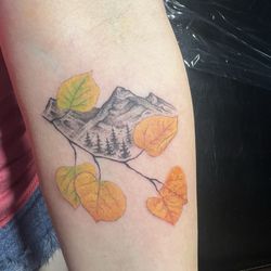 Space Coyote Tattoo