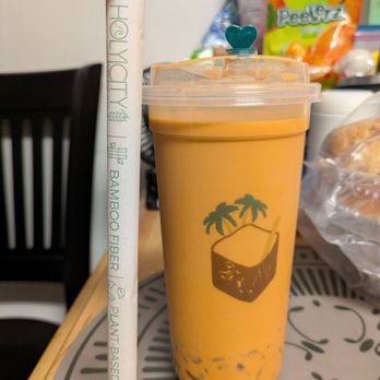 Coco3 - Thai Milk Tea with Aloe Vera. - Bubble Tea Near Me - South San Francisco, California