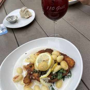 110 Grill - Chicken Piccata Gnocchi - New American Near Me - Manchester, New Hampshire