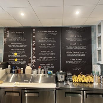Raw by Robyn - a restaurant counter with a bunch of bananas on it - Juice Bars & Smoothies Near Me - Calgary, Alberta Raw by Robyn - a restaurant counter with a bunch of bananas on it - Juice Bars & Smoothies Near Me - Calgary, Alberta