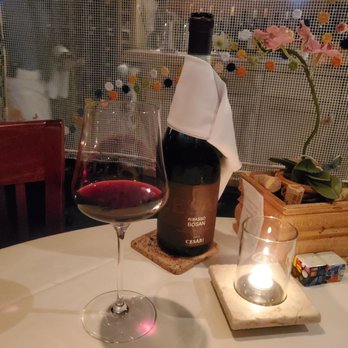 The Cellar Restaurant - Great wine choice.  Thank you Lina - Italian Near Me - Daytona Beach, Florida