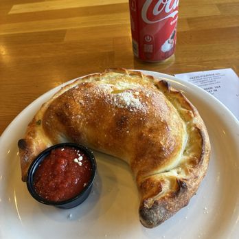 Pazzo Pizzeria - Cheese calzone and a coke. - Pizza Near Me - Los Angeles, California Pazzo Pizzeria - Cheese calzone and a coke. - Pizza Near Me - Los Angeles, California