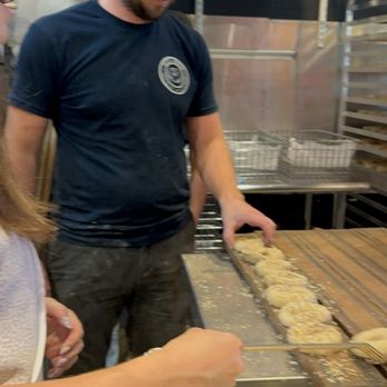 Elite Event: Yetz Bagels - Pulling bagels out post boil - Yelp Events Near Me - Isla Vista, California Elite Event: Yetz Bagels - Pulling bagels out post boil - Yelp Events Near Me - Isla Vista, California
