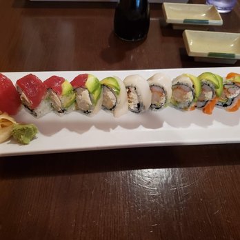Misohappy - Rainbow Supreme Roll - Sushi Bars Near Me - Key West, Florida Misohappy - Rainbow Supreme Roll - Sushi Bars Near Me - Key West, Florida