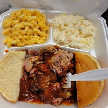 BJ's Alabama BBQ - Pulled pork, 2 sides. - Barbeque Near Me - Tampa, Florida