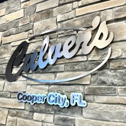 Exterior outside entrance of Culver's - Cooper City, Florida Exterior outside entrance of Culver's - Cooper City, Florida