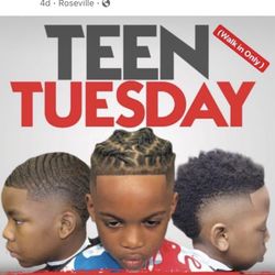 Mike T's Studio Barbershop - Kids barber cuts by Steve