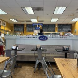 Interior and counter