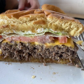 Thoroughbred Restaurant - Massive burger! - American Near Me - Lexington, Kentucky Thoroughbred Restaurant - Massive burger! - American Near Me - Lexington, Kentucky